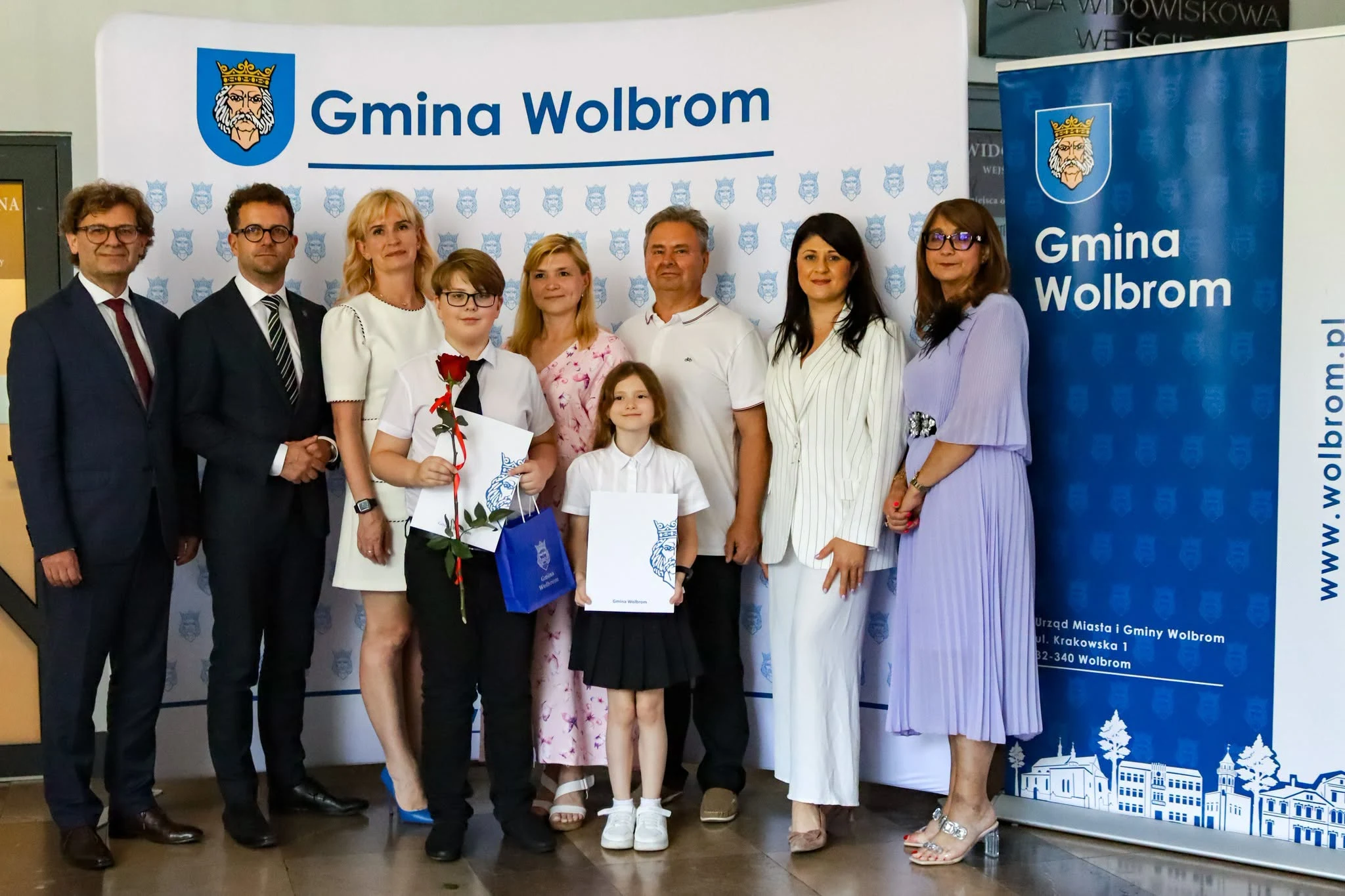23 stypendystów nagrodzonych przez Burmistrza Wolbromia — zdjęcie 26