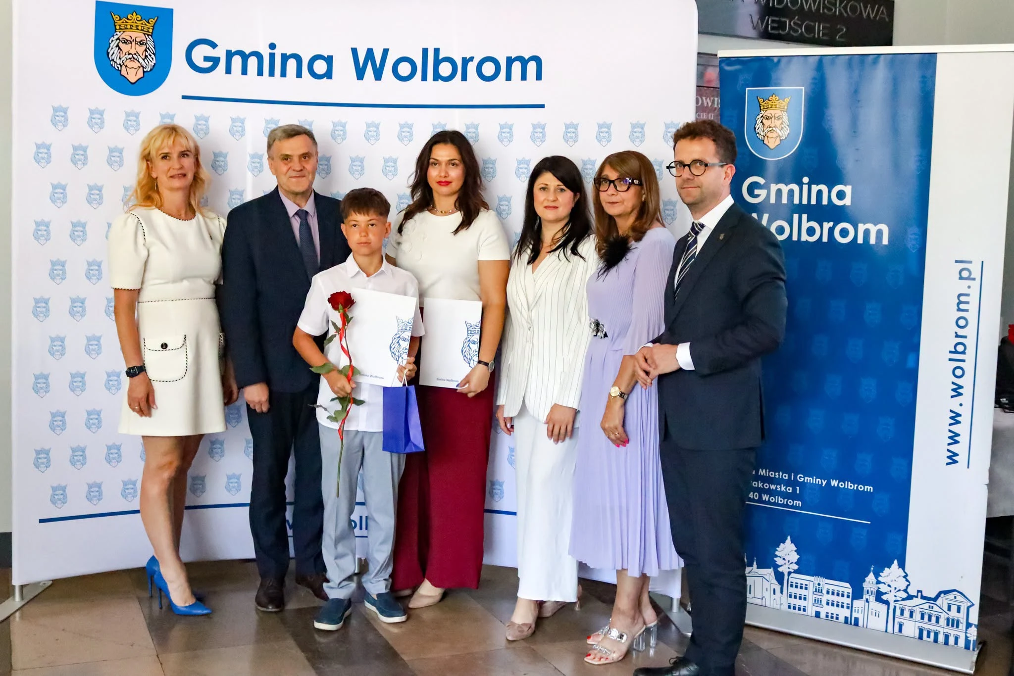 23 stypendystów nagrodzonych przez Burmistrza Wolbromia — zdjęcie 30